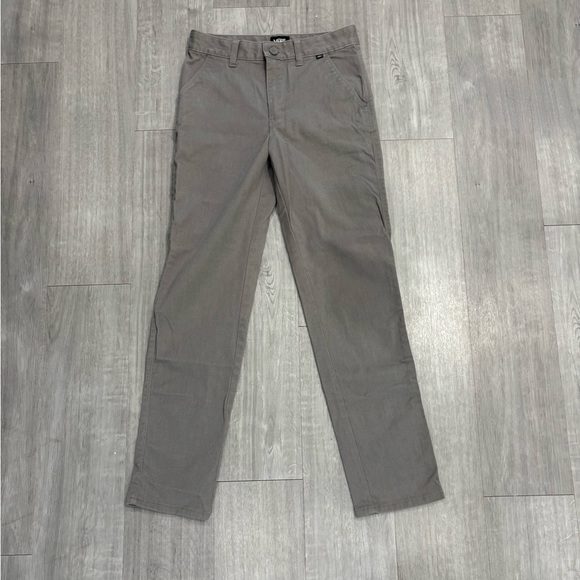 Vans Off The Wall Boys Youth Jeans Pants Size 12 25W x 26L Grey - Picture 1 of 7